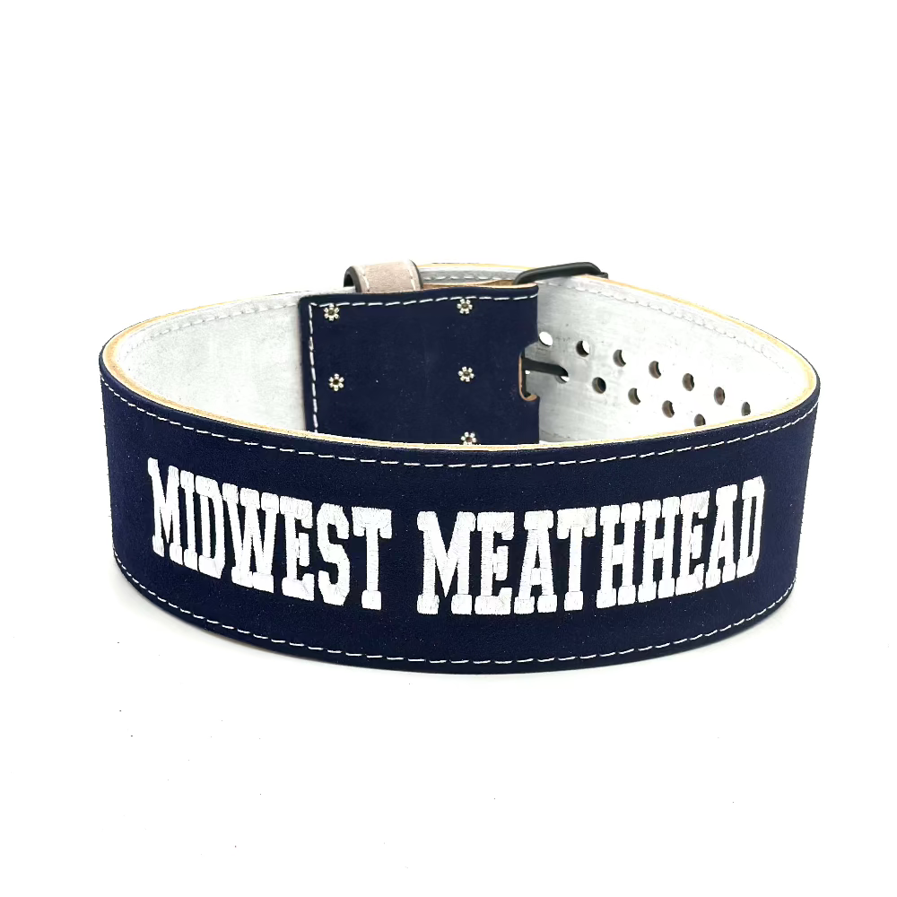 DISCOUNTED - 4" 10mm Pioneer Cut Powerlifting Belt