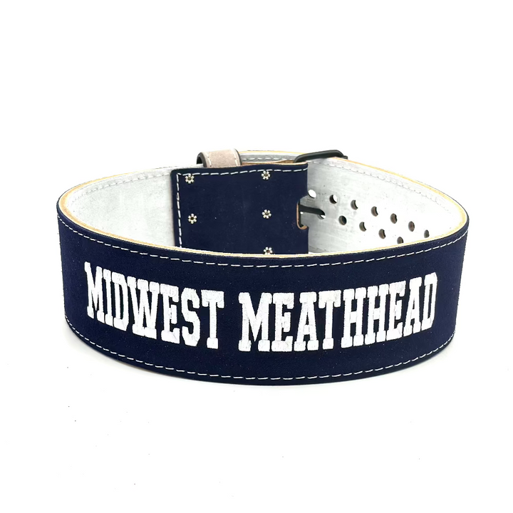 DISCOUNTED - 4" 10mm Pioneer Cut Powerlifting Belt