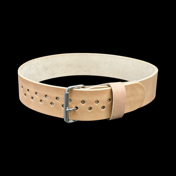 6.5mm Leather Bench Belt-Front