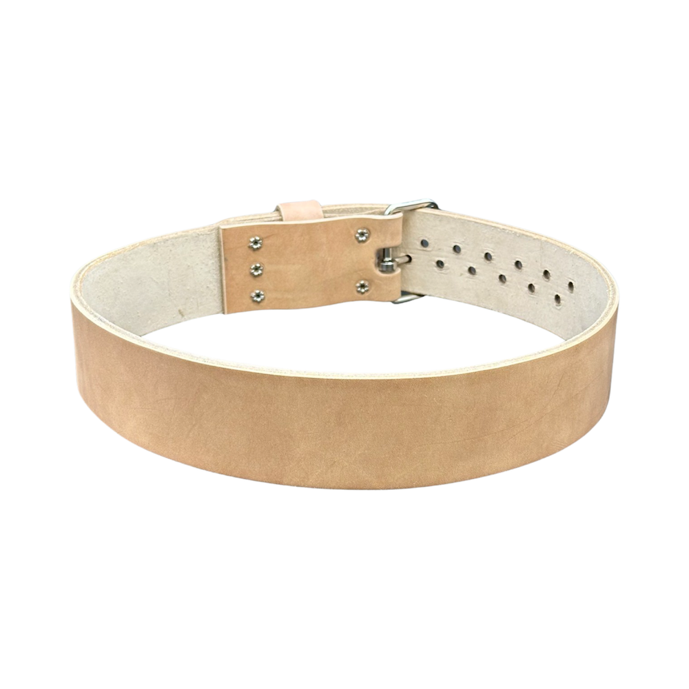 6.5mm Leather Bench Belt-Back