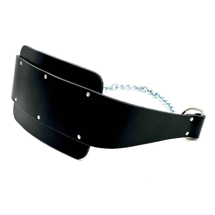 Black Leather Pioneer Dip Belt