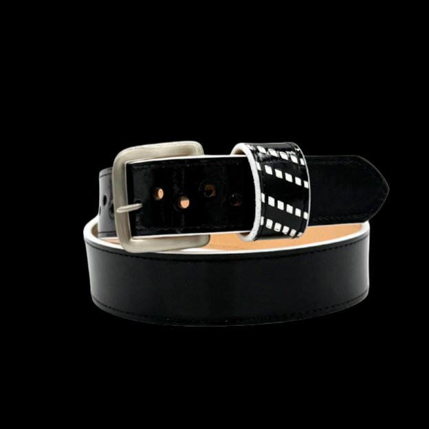 Black Sqairz Baseball Belt