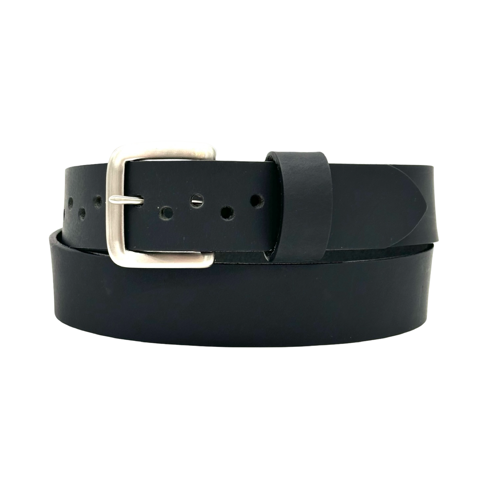 Black Water Buffalo Dress Belt
