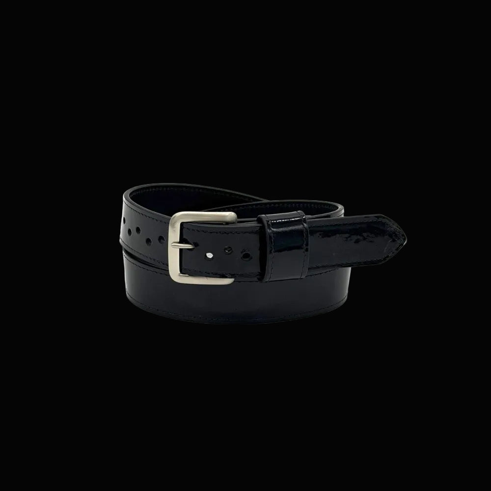 28" Pioneer Black Baseball Belt - IN STOCK
