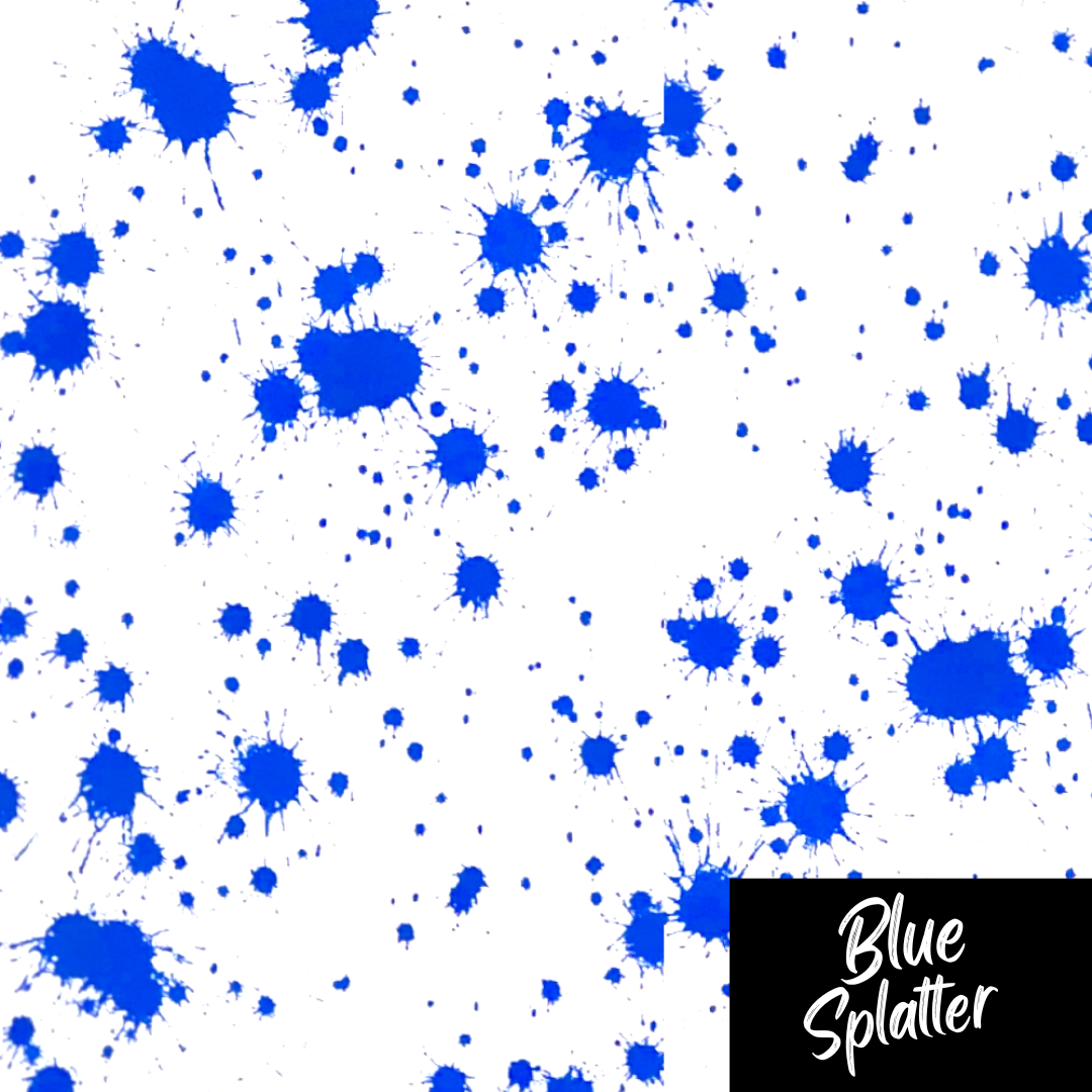 Blue Splatter