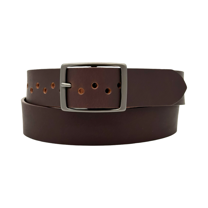 Chocolate Water Buffalo Heavy Duty Belt