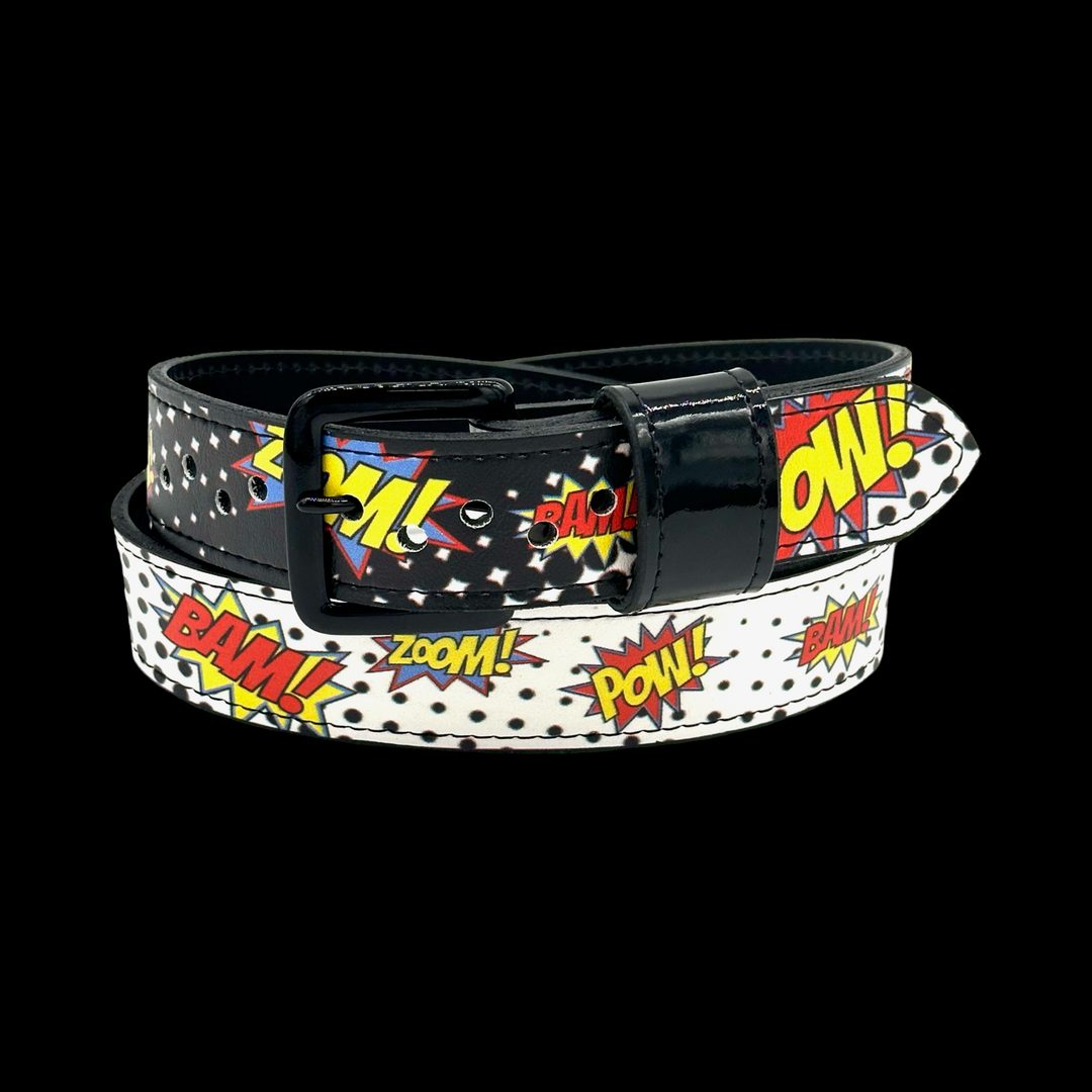 Comic Baseball Belt