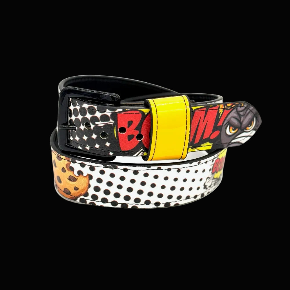28" Pioneer Cookie Boom Vinyl Baseball Belt - IN STOCK