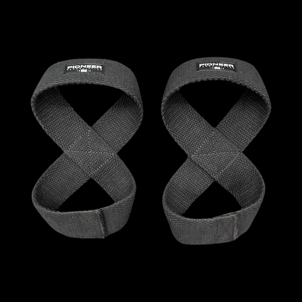 Heavy Duty Figure 8-Deadlift Lifting Straps by Pioneer • Pioneer Fit