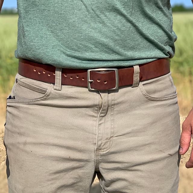 Heavy Duty Gun Belt - Brown