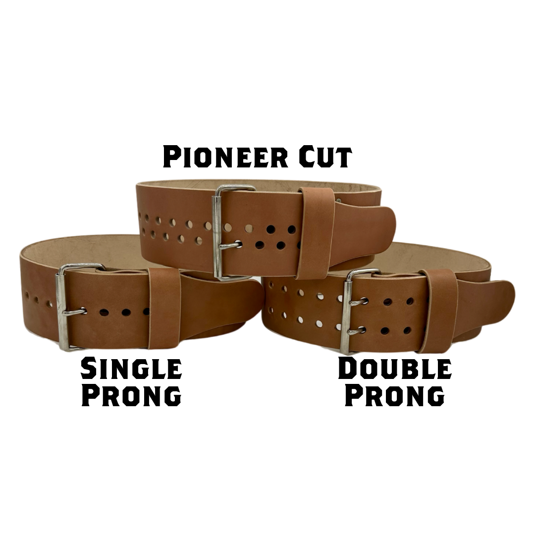 Pioneer Leather Powerlifting Belt • Pioneer Fit