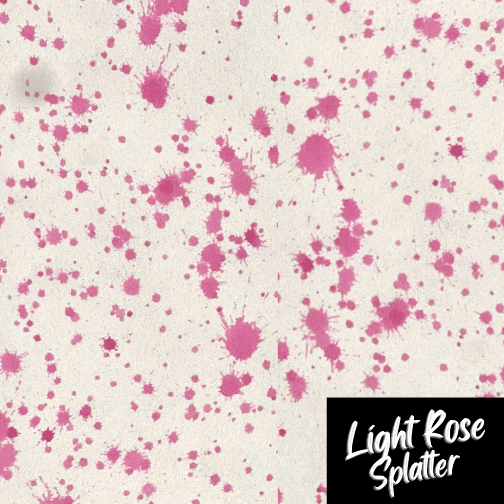 Light Rose Splatter