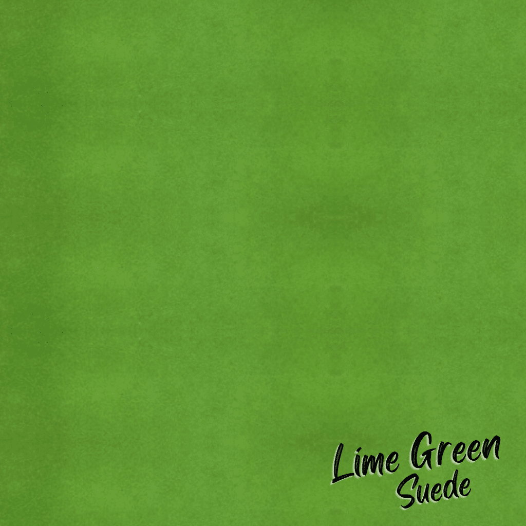 Lime Green Suede