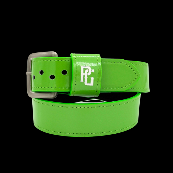 Lime Green PG Baseball Belt