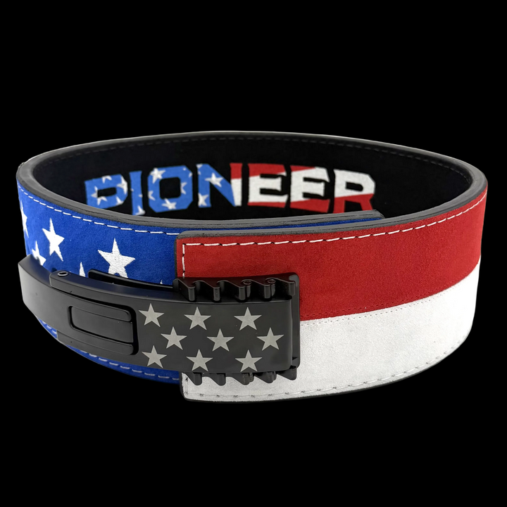 Limited Edition Flag Lever Belt