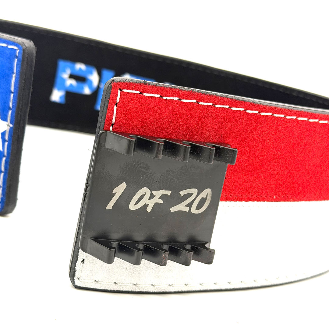 Limited Edition Flag Lever Belt