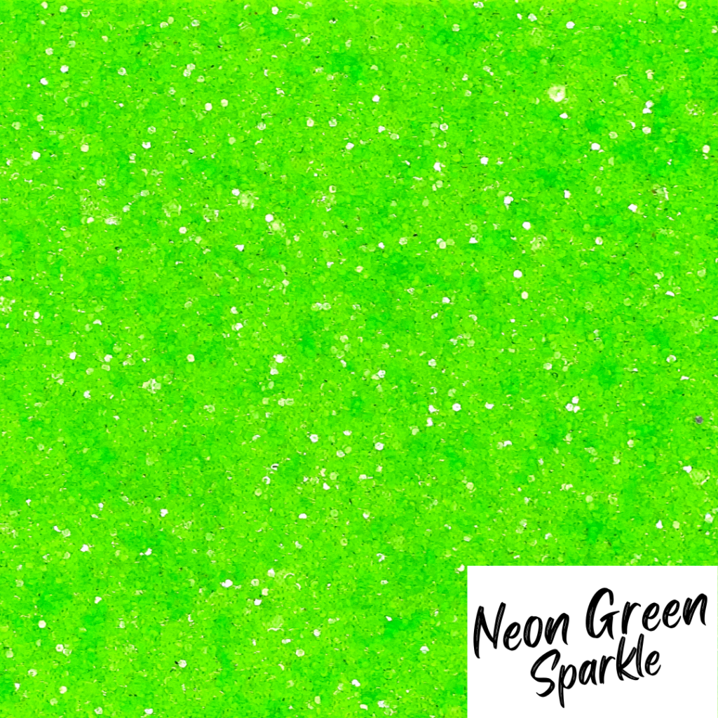 Neon Green Sparkle