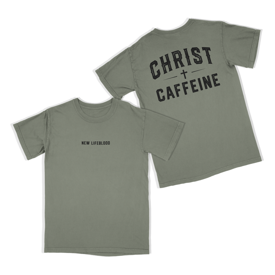 **PRE SALE** Christ & Caffeine Comfort Color Tee