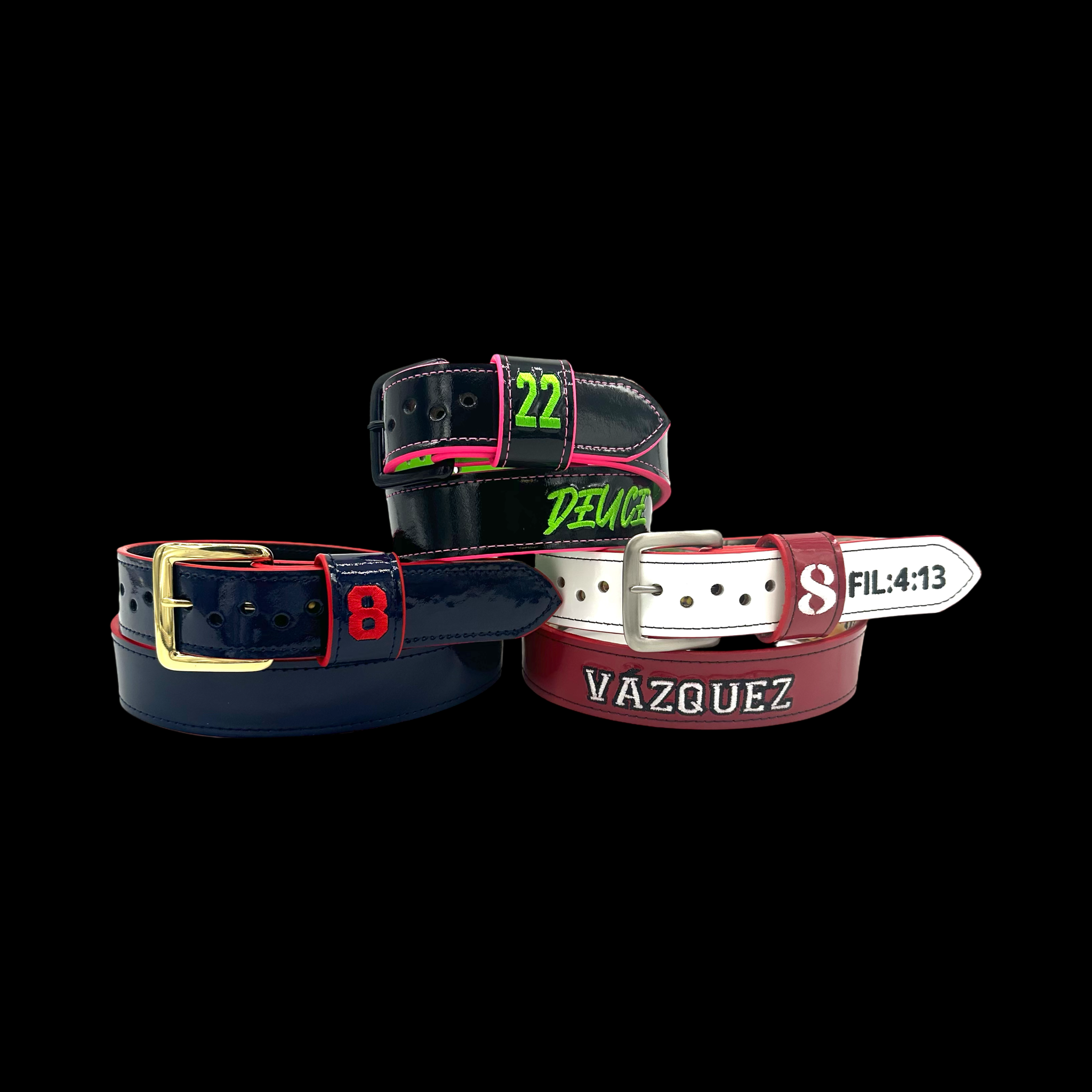 Pioneer Baseball Build Your Own Belt Customizer • Pioneer Fit, image size:2048x2048