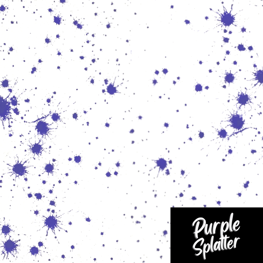 Purple Splatter