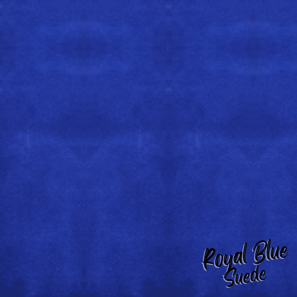 Royal Blue Suede