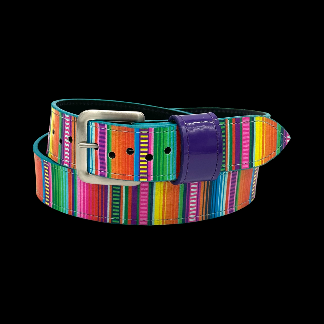 Serape Baseball Belt