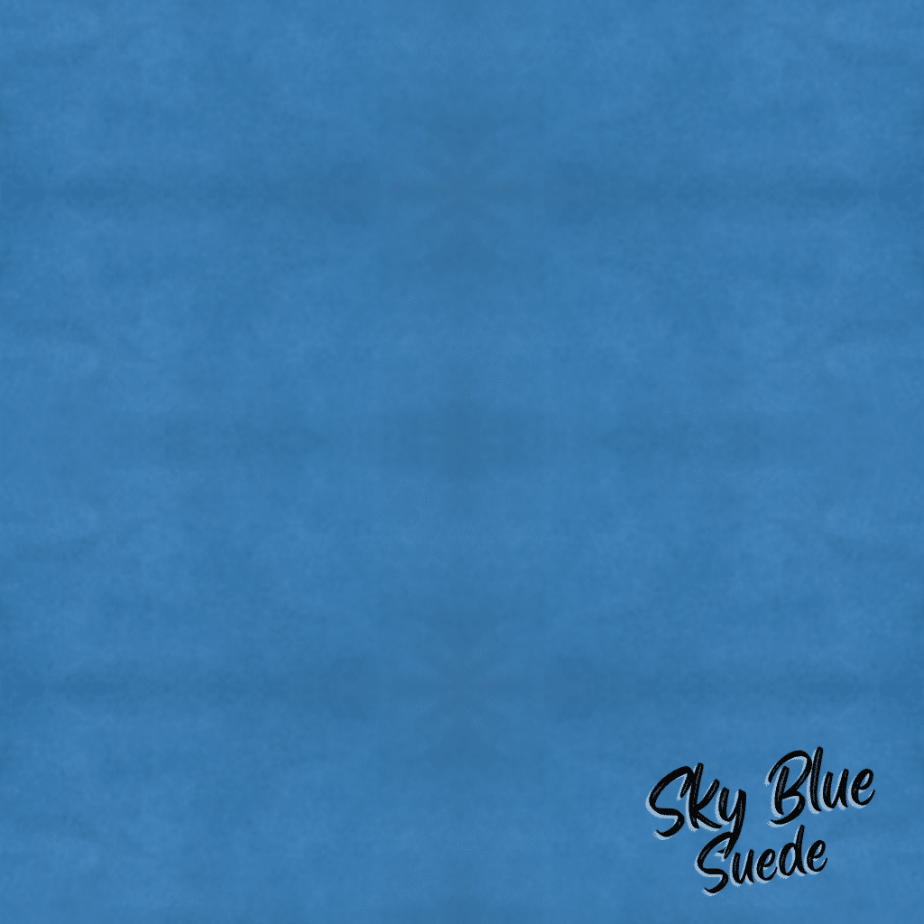 Sky Blue Suede