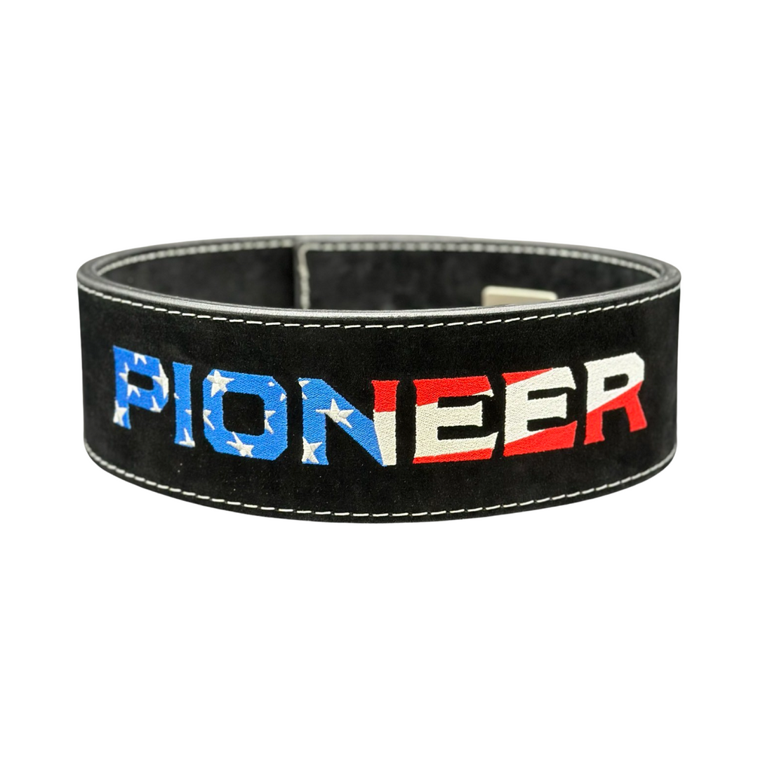 Stock American Flag Pioneer V2 PAL Lever Belt-Back