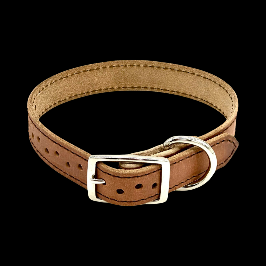 Leather dog belt best sale