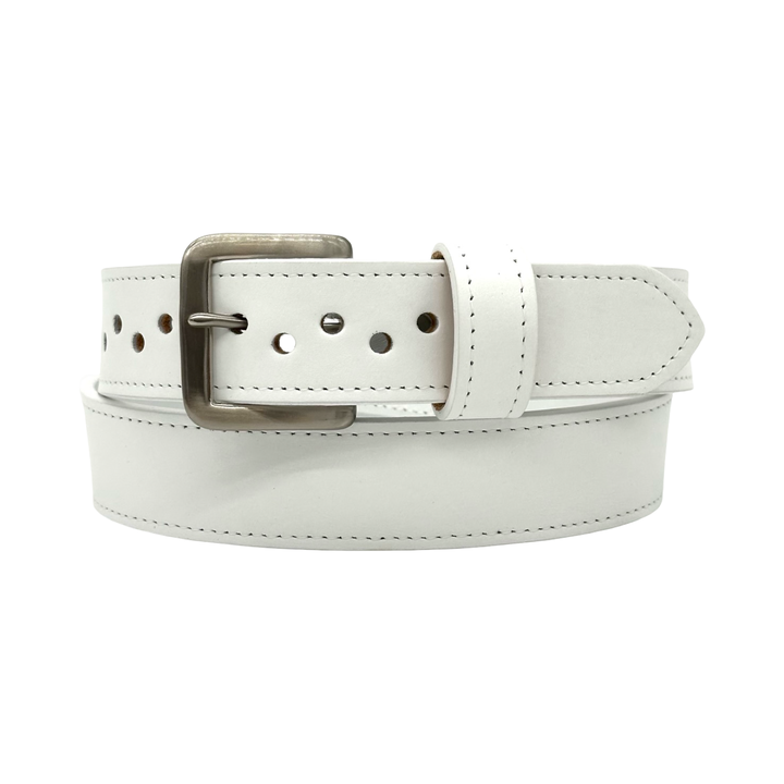 White Pioneer Golf Belt