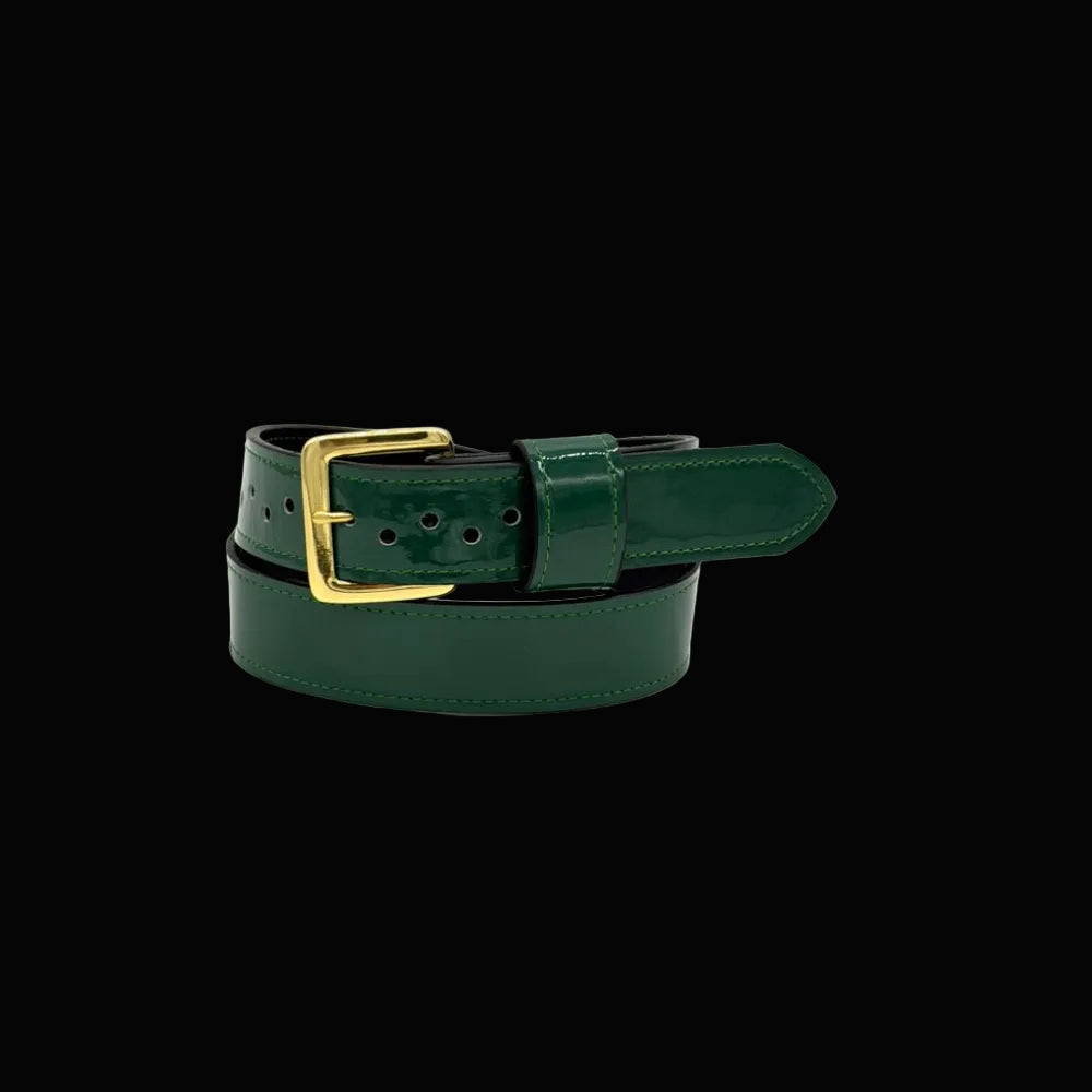 32" Pioneer Forest Green Baseball Belt - IN STOCK